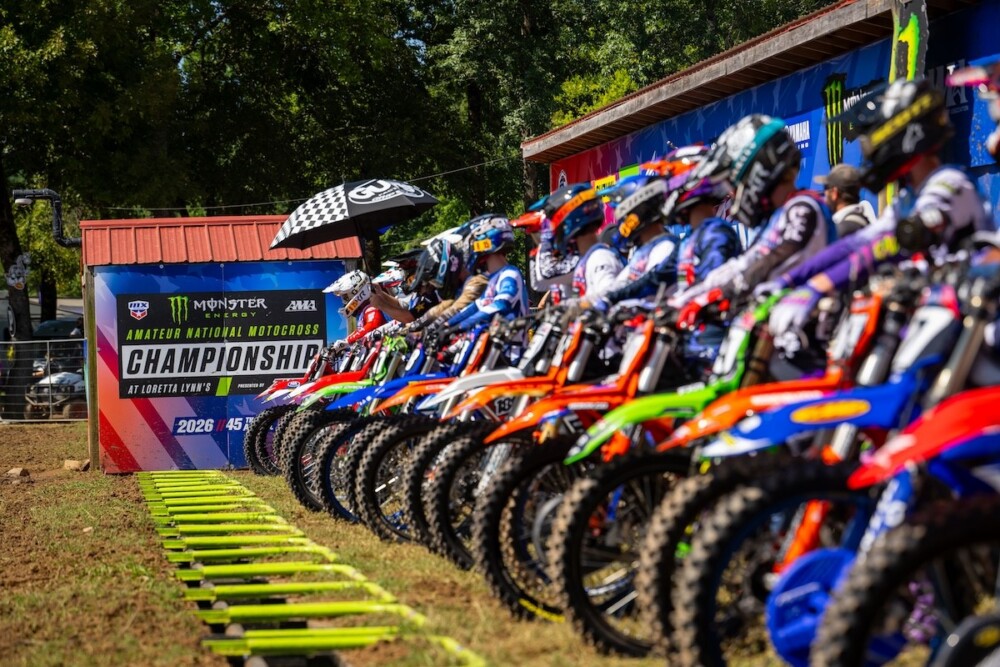 AMA Amateur National Motocross Championship start gate