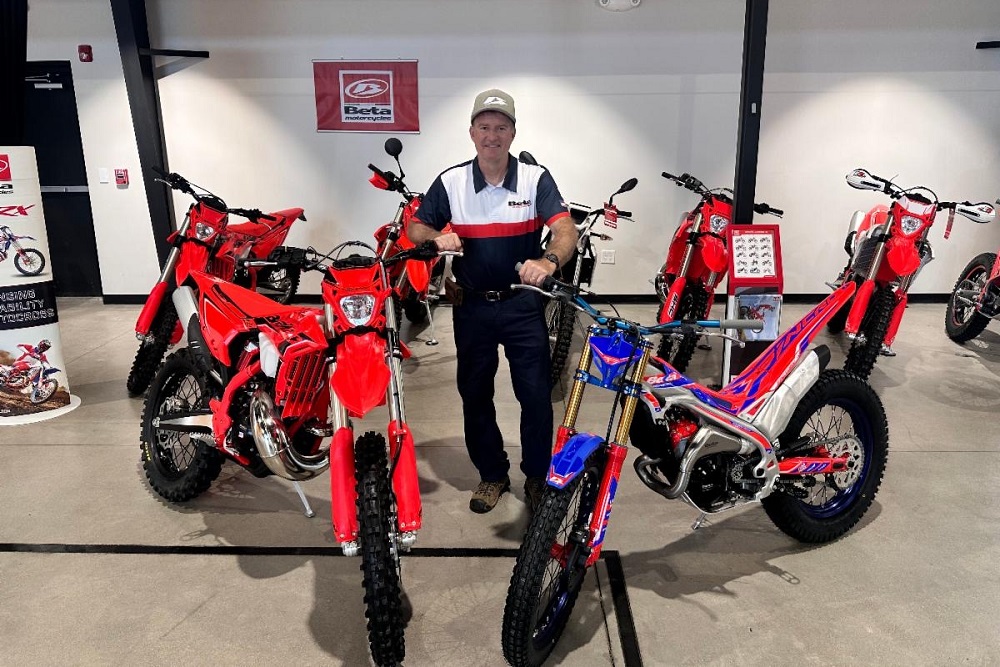 AMA Trials Champion Ryan Young Beta USA brand ambassador