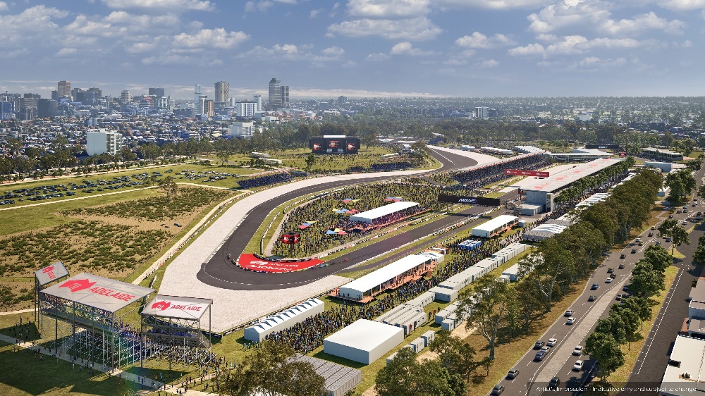 Adelaide MotoGP Circuit Rendering