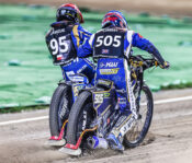 Bartosz Zmarzlik and Robert Lambert at SpeedwayGP of Latvia 2026.jpg
