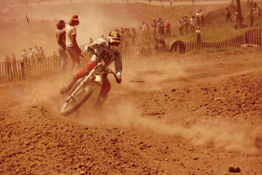 Billy Grossi, Lakewood MX on June 15, 1980