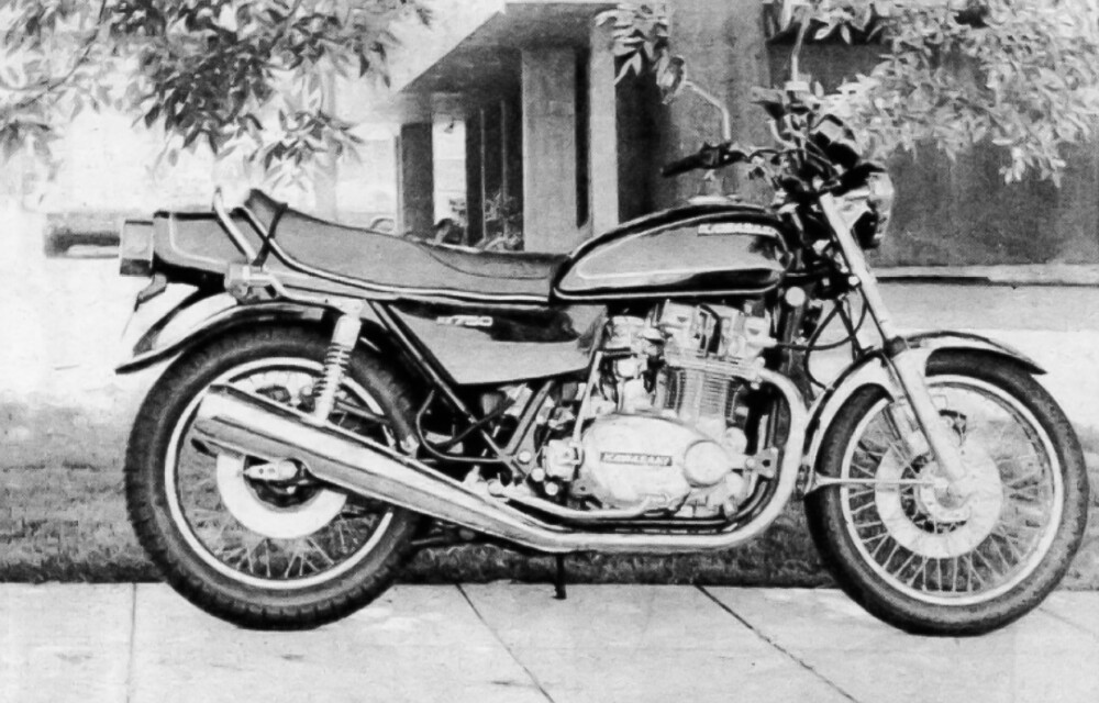 Cycle News Archives Column 1976 Kawasaki KZ750 right side