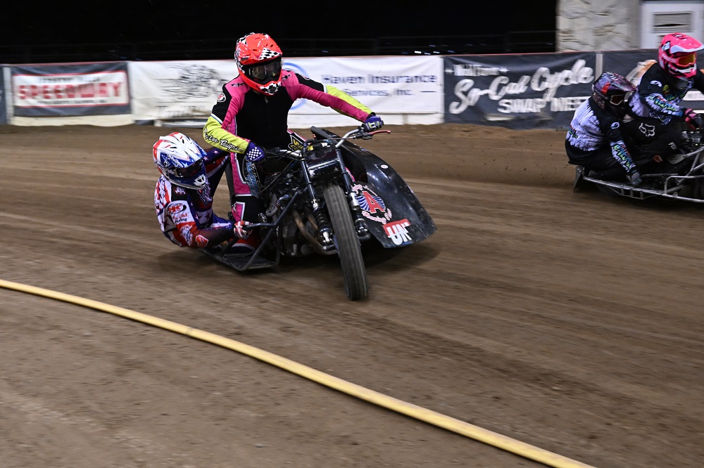 Dillon Osborne and Tom Summers at 2026 Industry Speedway
