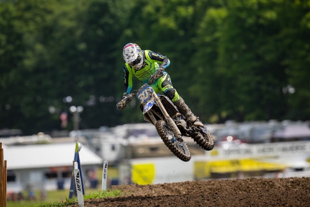 Dusty Rocks Yamaha's Jordan Jarvis