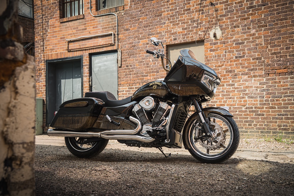 Indian Motorcycle and Klock Werks Custom Challenger for Country Artist Redferrin