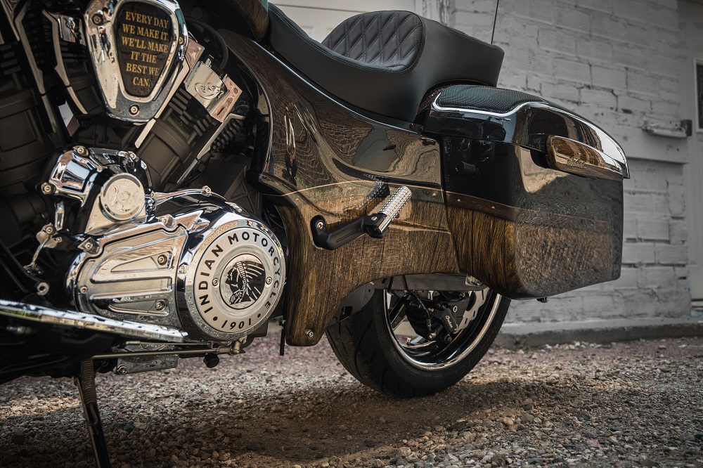 Indian Motorcycle and Klock Werks Custom Challenger for Country Artist Redferrin