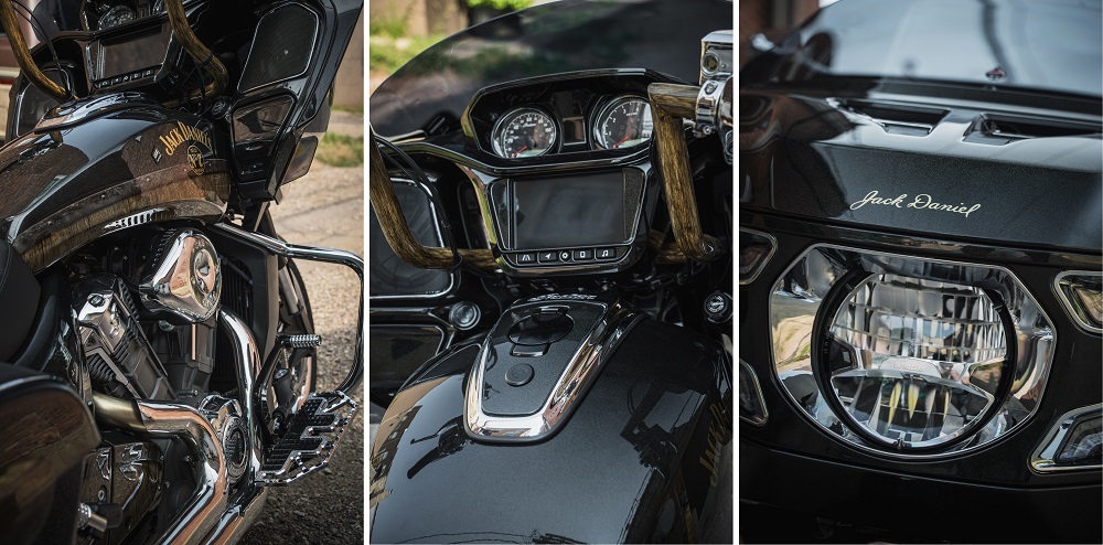 Indian Motorcycle and Klock Werks Custom Challenger for Country Artist Redferrin