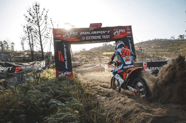 Josep Garcia at 2026 FIM EnduroGP. Photo by Future7Media