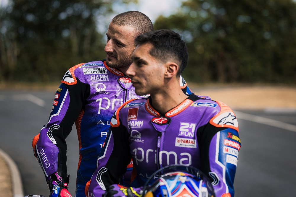 Prima Pramac Yamaha MotoGP Visits Alpine F1 Team Headquarters