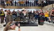 Indian Motorcycle and Klock Werks Custom Challenger for Country Artist Redferrin