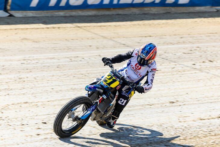Trevor Brunner at Senoia Raceway in 2026. Photo by Tim Lester for AMA Pro Racing