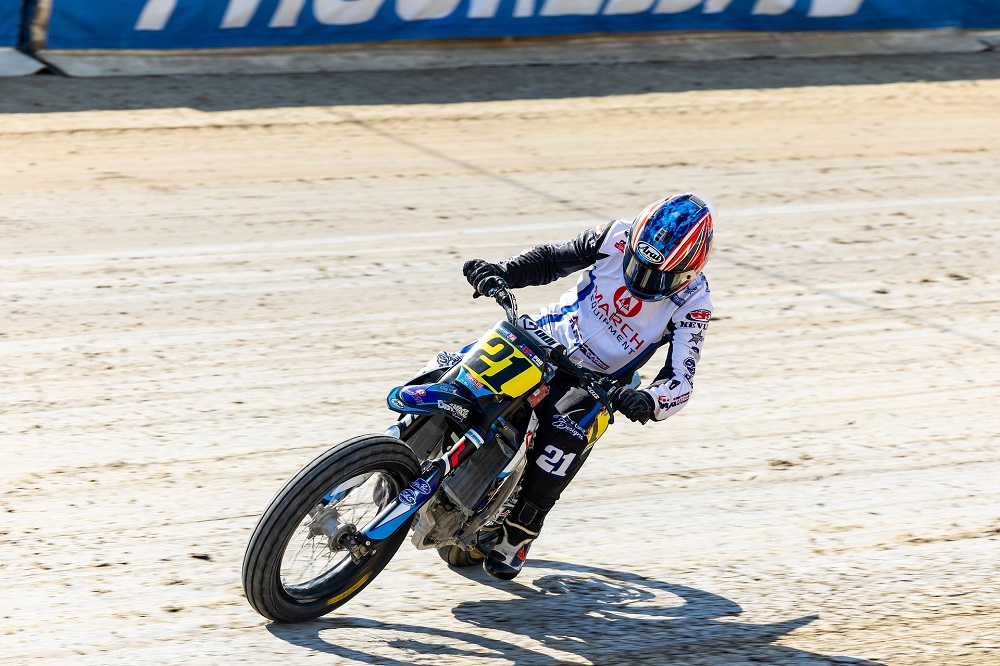 Trevor Brunner at Senoia Raceway in 2026. Photo by Tim Lester for AMA Pro Racing