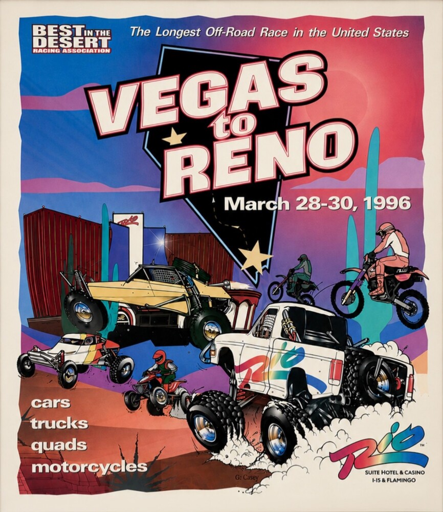Vegas to Reno – 1996 flyer
