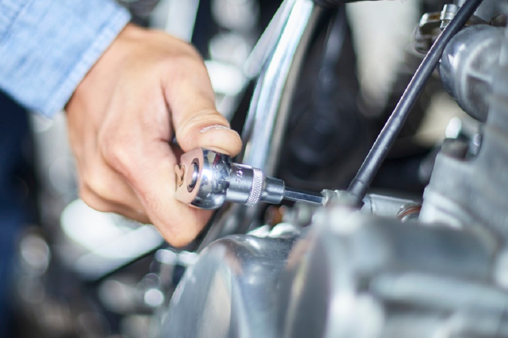 motorcycle wrenching