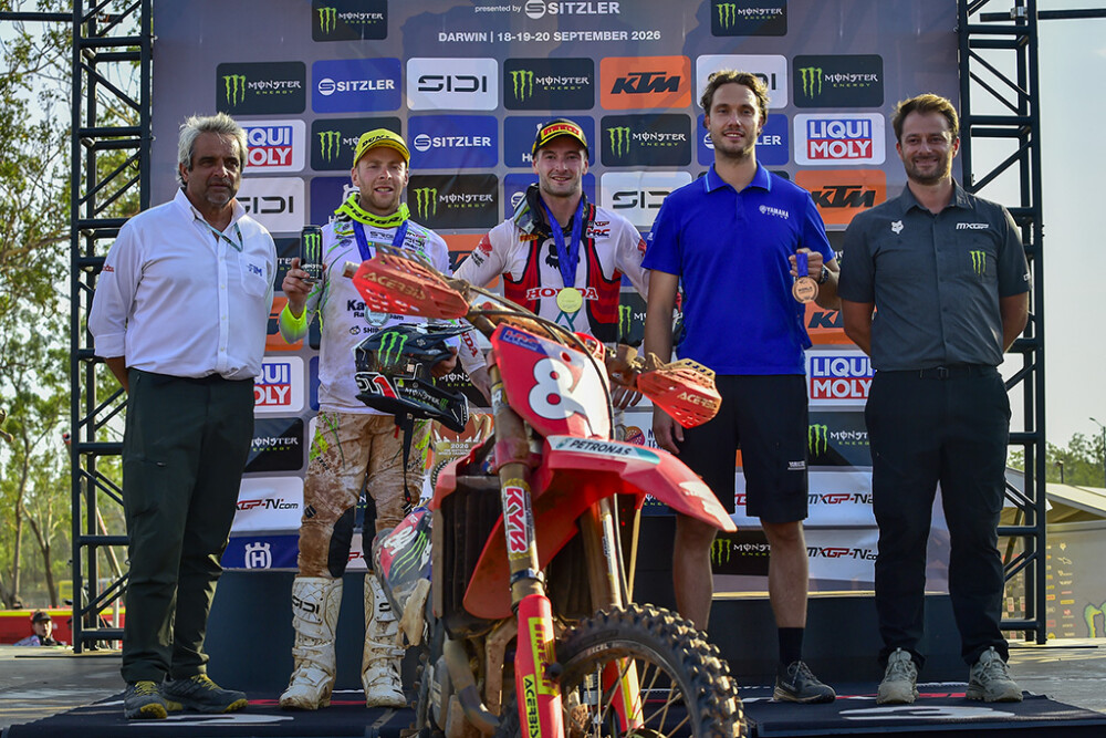 2026 MXGP of Australia podium