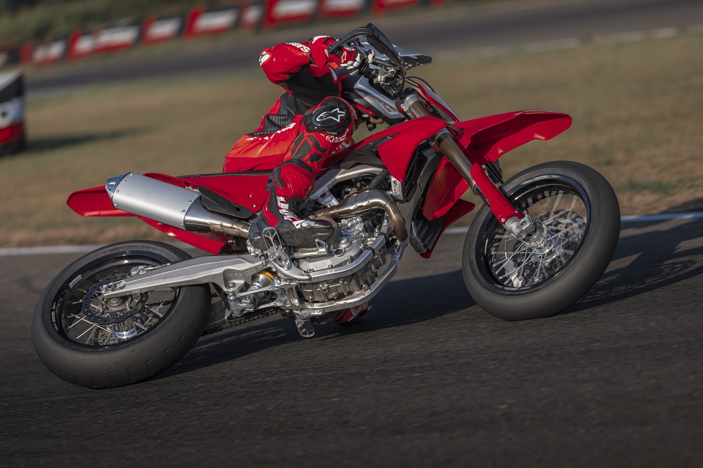 2027 Ducati Desmo450 SM on track