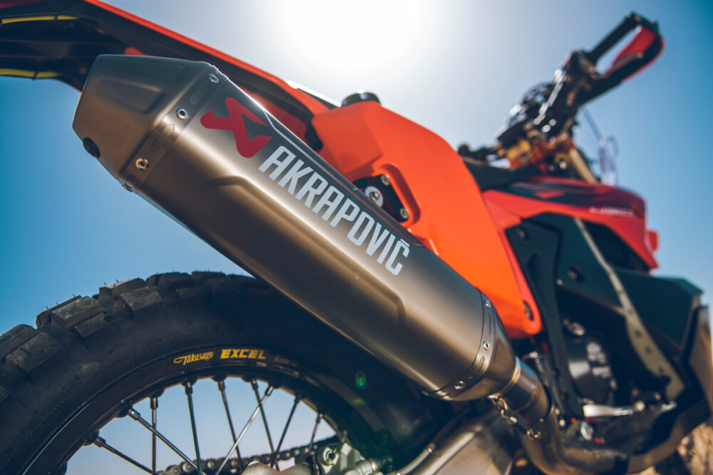 2027 KTM 450 Rally Replica exhaust 2027 KTM 450 Rally Replica exhaust