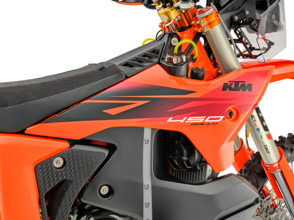 2027 KTM 450 Rally Replica front plastics 2027 KTM 450 Rally Replica front plastics