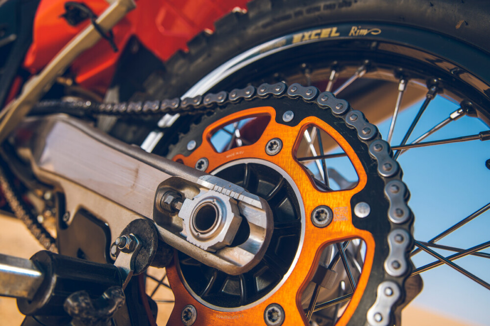 2027 KTM 450 Rally Replica rear wheel 2027 KTM 450 Rally Replica rear wheel