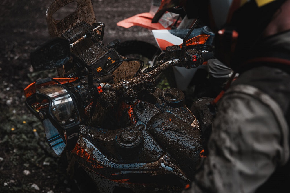 2027 KTM 690 Rally cockpit