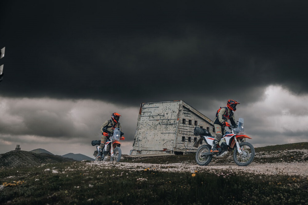 2027 KTM 690 Rally exploring