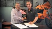 AMA President and CEO Rob Dingman (left) and BDR Board President and Creative Director Tim James (right)