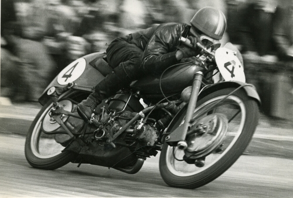 Bruno Ruffo from the mid-1950s Moto Guzzi museum