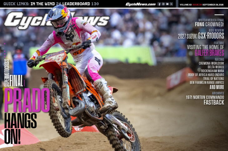 Cycle News Issue 39 Cover 2026