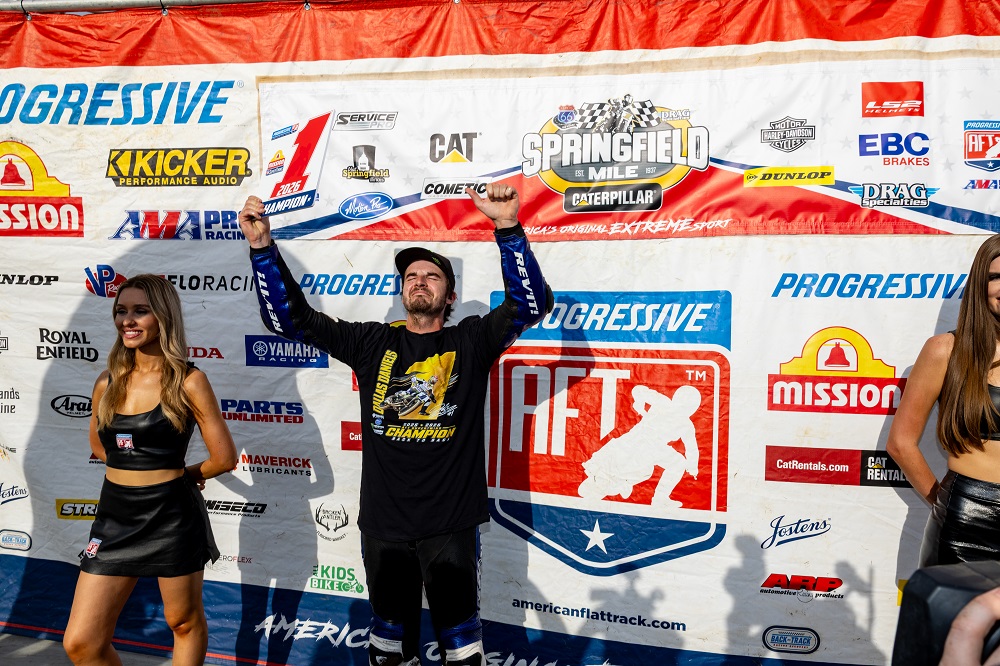 Dallas Daniels at 2026 AFT Springfield Mile
