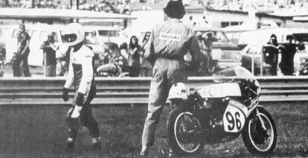 Geoff Perry at 1972 Daytona 200