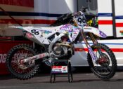 Hunter Lawrence’s factory Honda at LA Playoffs