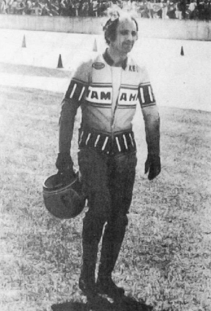 Kel Carruthers at 1972 Daytona 200