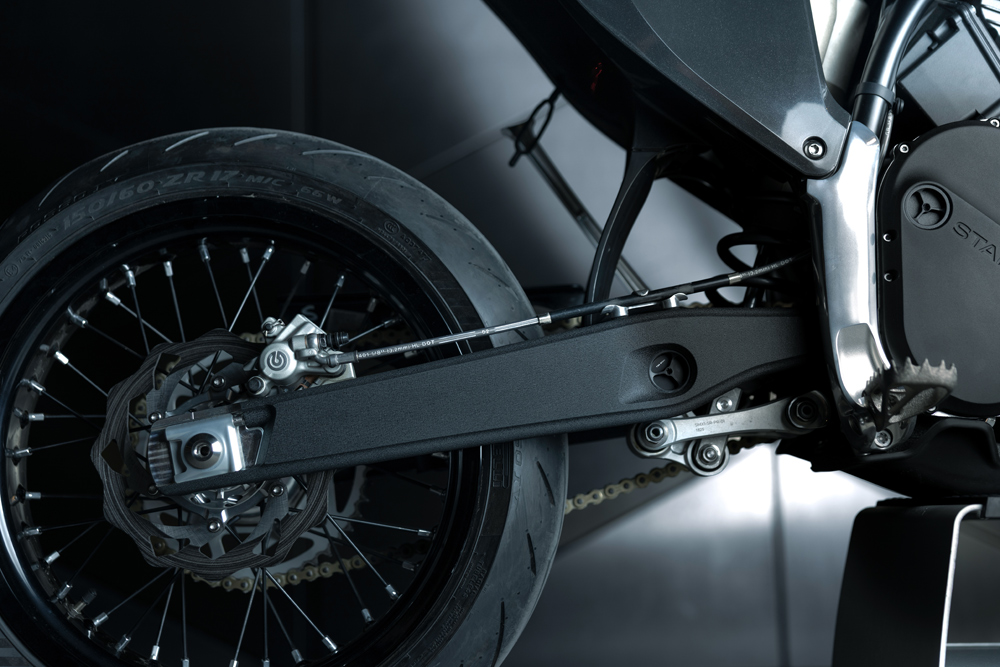 Stark Varg SM Sköll rear wheel
