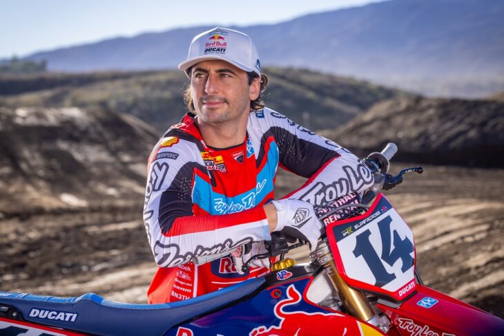 Troy Lee Designs Red Bull Ducati Factory Racing's Dylan Ferrandis