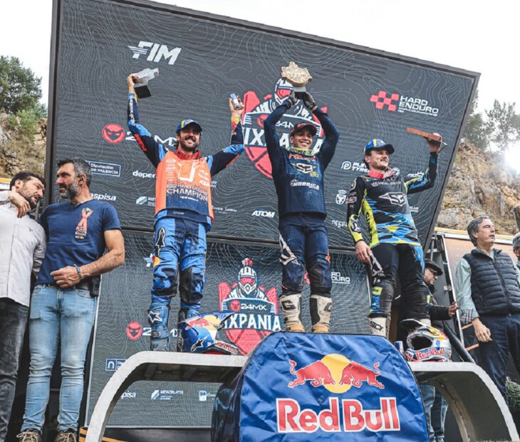 2026 FIM 24MX Hixpania Hard Enduro podium