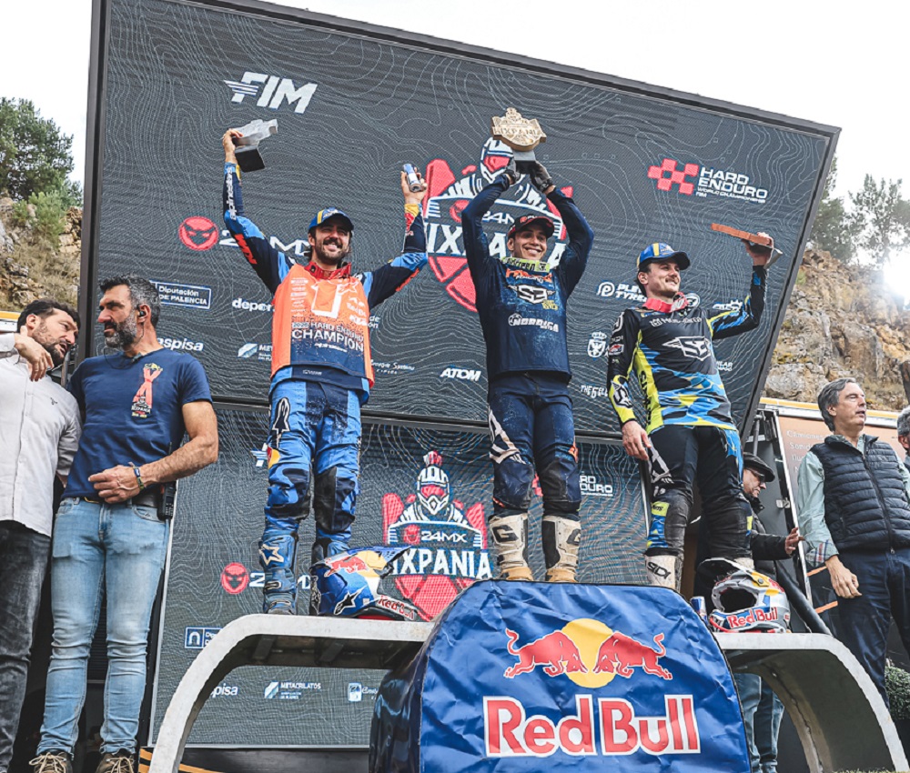 2026 FIM 24MX Hixpania Hard Enduro podium