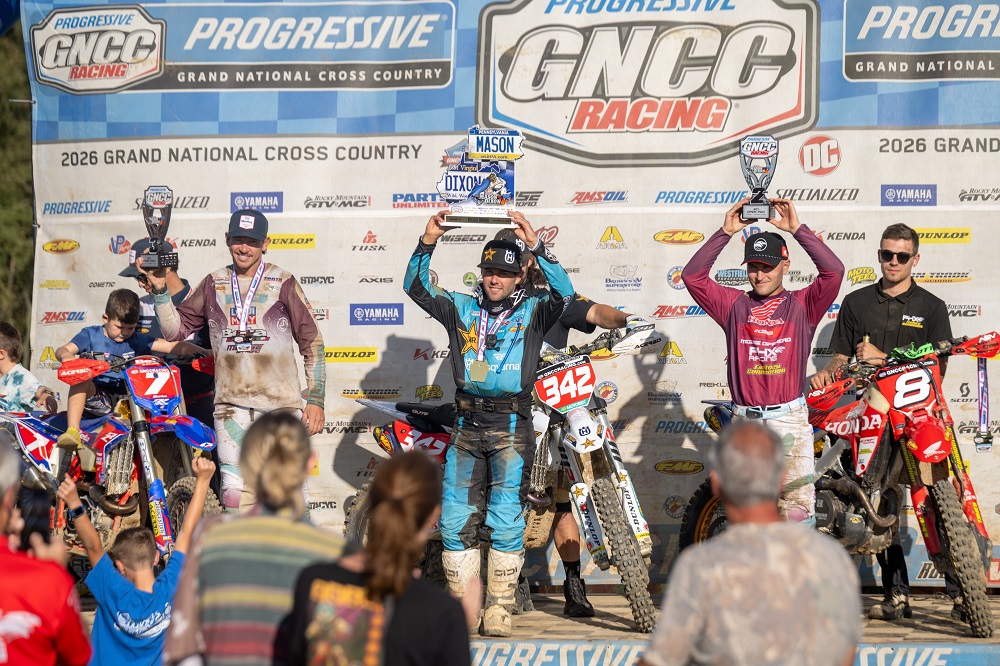 2026 Mason-Dixon GNCC Open Pro podium