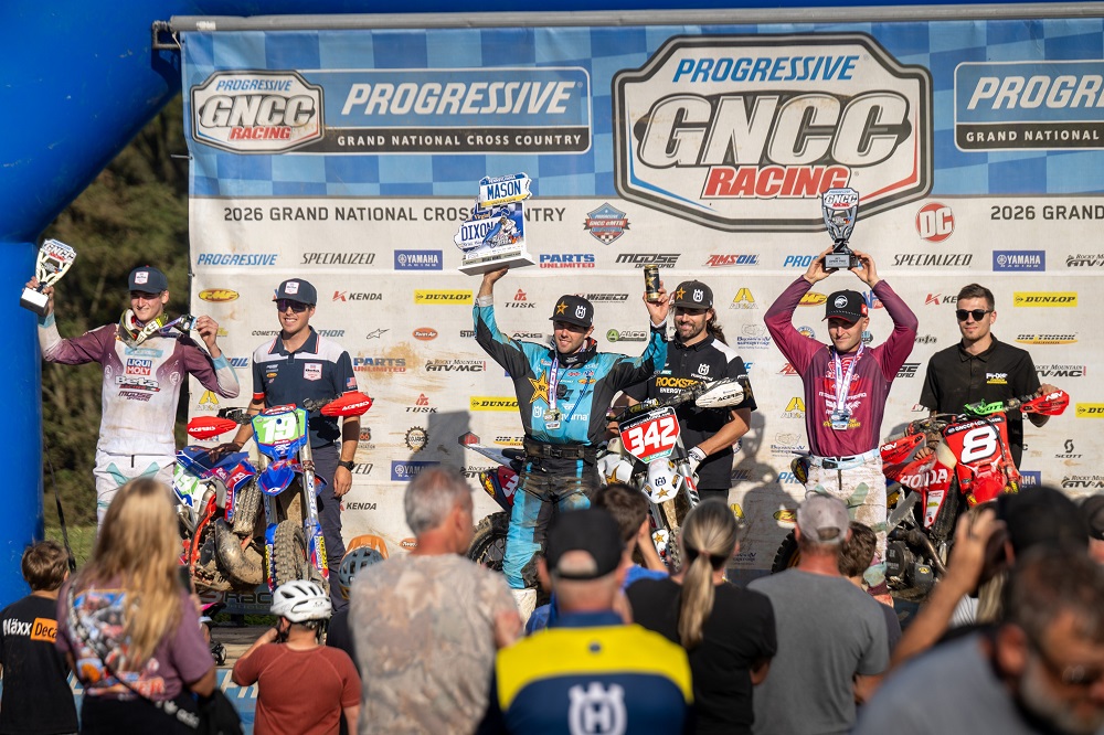 2026 Mason-Dixon GNCC podium