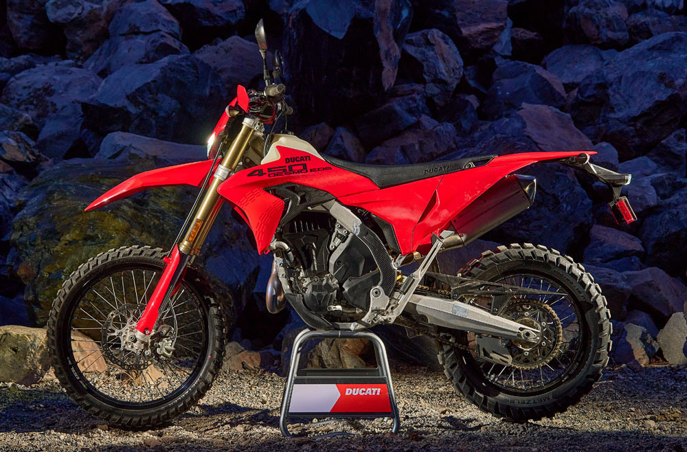 2027 Ducati Desmo450 EDS Specifications