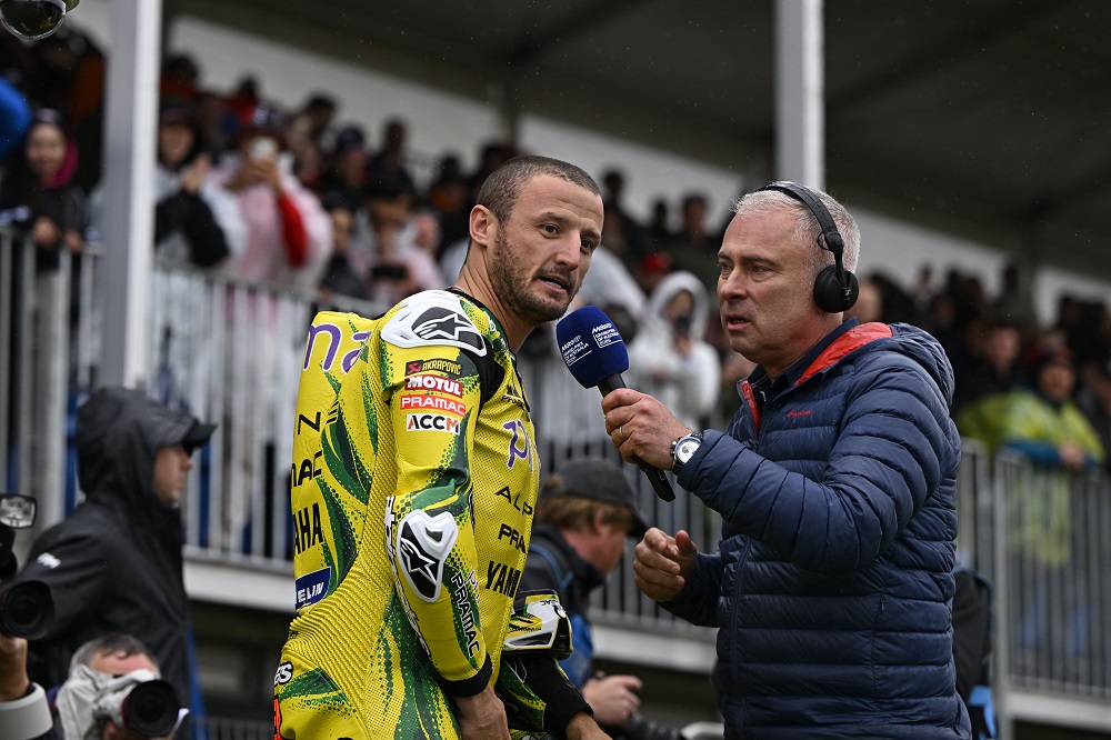 Jack Miller, MotoGP race parade lap, Australian MotoGP 25 October 2025