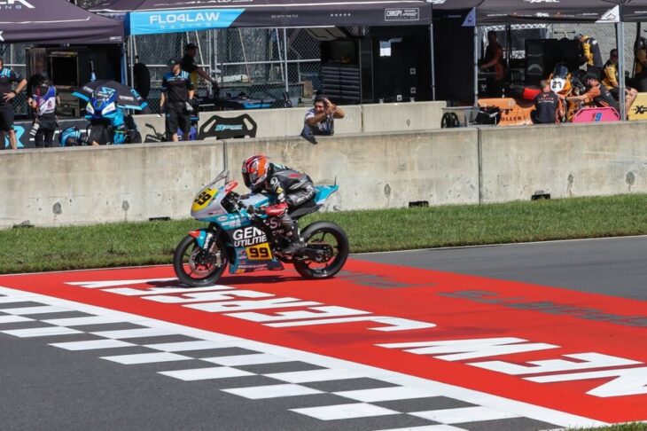 Nathan Bettencourt MotoAmerica Talent Cup in 2025