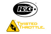 RG Racing and Twisted Throttle logos