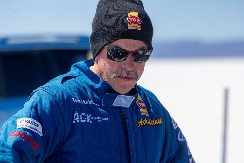 Rocky Robinson, TOP 1 Oil Ack Attack 2023 Bolivia Speed Trials. Photo by Jean Turner