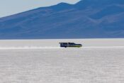 TOP 1 Oil Ack Attack Streamliner at the 2023 Bolivia Speed Trials. Photo by Jean Turner